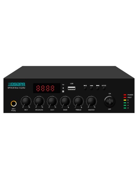 Kaufen DSPPA DSPPA-MP35UB Digitaler Mini-Mixer – 100V-Verstärker – USB-Player / FM-Radio / Blutooth – Nennleistung