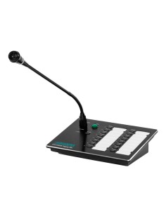 Comprar DSPPA DSPPA-PAVA9008 Micrófono de pupitre  - Anuncios generales y de emergencia - 16 teclas de selección de zona - Uso m