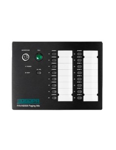 Comprar DSPPA DSPPA-PAVA9008 Micrófono de pupitre  - Anuncios generales y de emergencia - 16 teclas de selección de zona - Uso m 2
