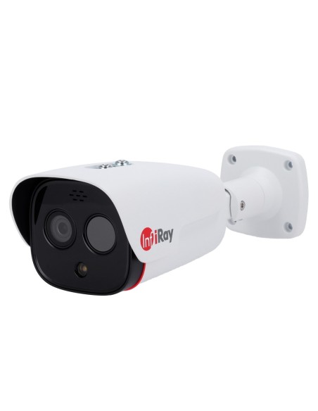INFIRAY-IRS-FB225-T010-Cámara térmica IP InfiRay FB2 series - Sensor térmico VOx FPA 256x192 12m | Lente 10mm - Sensor visible 1
