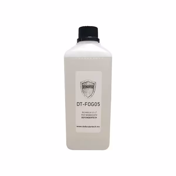 Acheter DEFENDERTECH DT-FOG05 Defendertech - Recharge de liquide - 0,5 L - Spécial pour 200 m³ et 400 m³