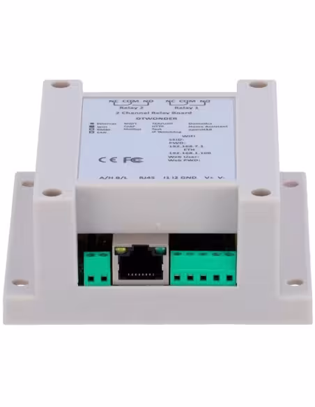 Comprar DTECH DT-R002 Módulo de adquisición y control de datos - 2 entradas digitales | 2 salidas de relé (NO/NC) - Protocolos: 