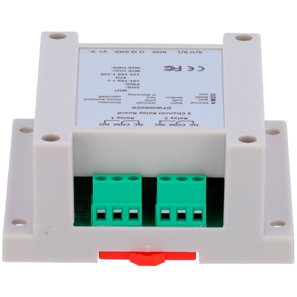 Acquistare OEM DT-R002 Modulo di acquisizione e controllo dati - 2 ingressi digitali | 2 uscite a relè (NO/NC) - Protocolli: Mo