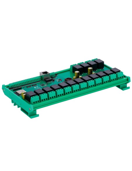 Comprar OEM DT-R016 Módulo de adquisición y control de datos - 16 entradas digit. | 16 salidas de relé (NO/NC) - Protocolos: Mod