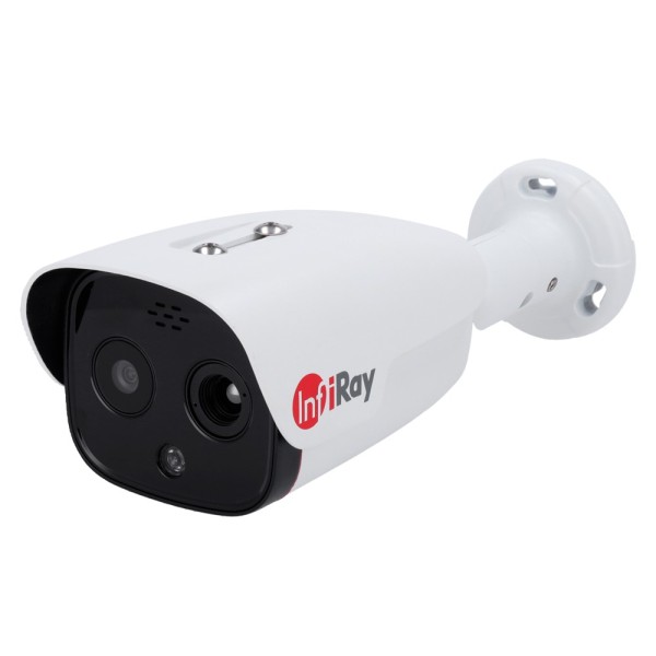 INFIRAY-IRS-FB465-T9D1-Cámara térmica IP InfiRay FB4 series - Sensor térmico VOx FPA 640x512 12m |Lente 9.1mm - Sensor visible 1