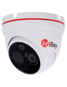 Infiray-IRS-FD225-T3D2-Câmera Térmica IP Infiray FD2 Série - Sensor Térmico Vox FPA 256x192 12M | Lente 3.2mm - sensor visível 1