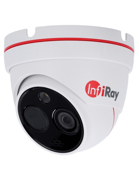Infiray-IRS-FD225-T3D2-Câmera Térmica IP Infiray FD2 Série - Sensor Térmico Vox FPA 256x192 12M | Lente 3.2mm - sensor visível 1