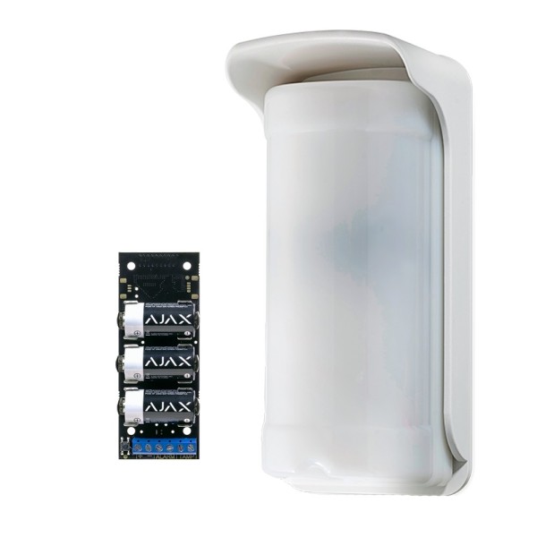 Detector DVI DV-Moskito-K Exterior Duevi Baixo consumo - Integrado com o Transmissor Ajax (embutido) - Duplo Pir em cada lado