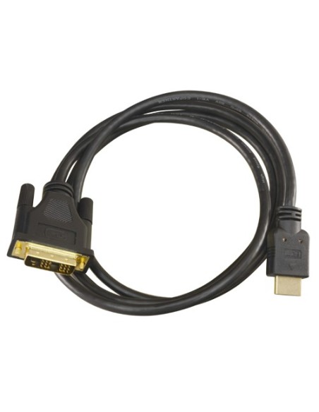 Kaufen OEM DVI-HDMI-2 Kabel DVI auf HDMI – HDMI-Stecker Typ A (männlich) – DVI-Stecker (männlich) – 1,8 m – Farbe: Schwarz – ant