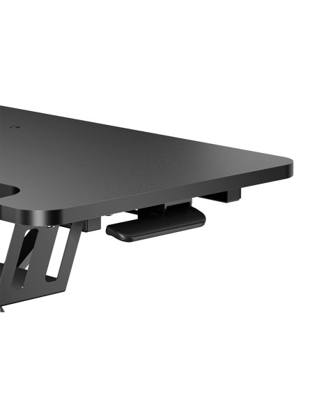 Comprar BRATECK LUMI DWS37-01 Estación de trabajo plegable - Peso soportado 15 Kg - Altura ajustable 115 ~ 510 mm