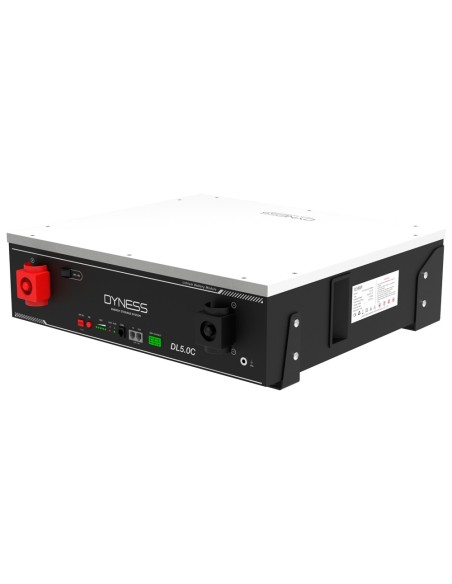 DISTESS DY-DLC-5120 bateria estacionária - Capacidade 5120Wh - Lifepo4 51.2V / 100ah - 6000 ciclos de vida - até 50 unidades em 