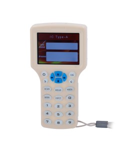 Comprar CARDCUBE ENCODER-MFEM Lector-escritor de tarjetas RFID - Pantalla 3" TFT y teclado - Identificación y clonación de 