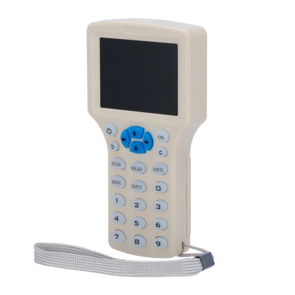 Comprare CARDCUBE ENCODER-MFEM Lettore-scrittore di schede RFID - Schermo TFT da 3" e tastiera - Identificazione e clonazione di