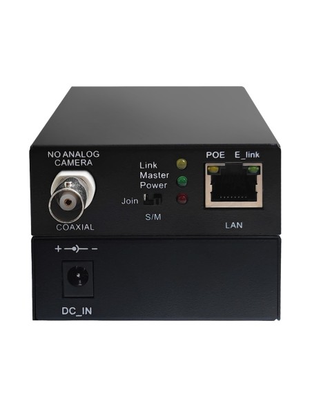 Comprar OEM EOC-500-POC-POE Extensor de IP por cable coaxial | PoE - Pasivo - Emisor y receptor - Permite transmitir 1 canal IP 
