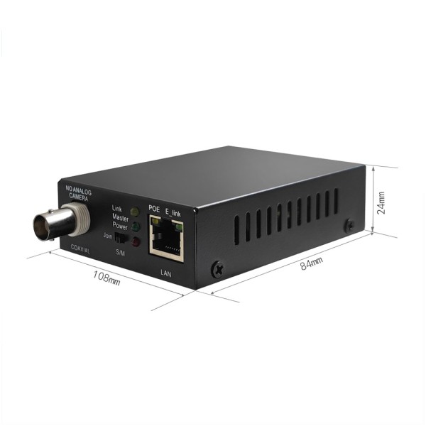 Comprar OEM EOC-500-POC-POE Extensor de IP por cable coaxial | PoE - Pasivo - Emisor y receptor - Permite transmitir 1 canal IP 