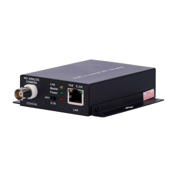 Kaufen OEM EOC-500-POE-V2 IP-Extender über Koaxialkabel | PoE – Kann als Sender oder Empfänger fungieren – Maximale Entfernung 3