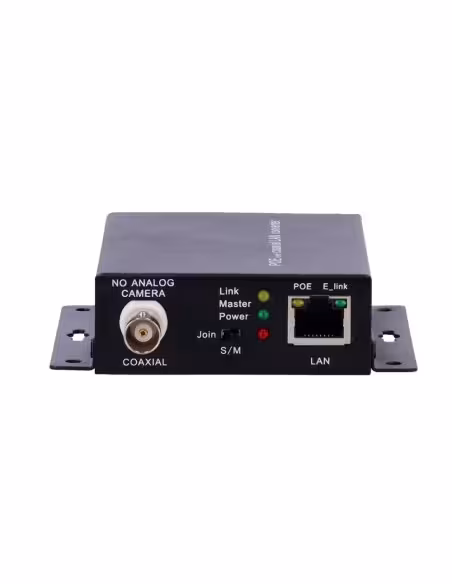 Comprar ONV EOC-500-POE-V2 Extensor de IP por cable coaxial | PoE - Puede funcionar como emisor o receptor - Distancia máxima 30