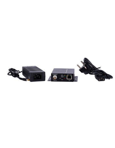 OEM EOC-500-PoE-V2 Cabo Coaxial IP Extender | Poe - Pode funcionar como um emissor ou receptor - distância máxima 300 - Anch