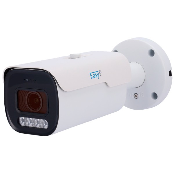 EasyP EP-IPB130ZA-4 BOLA DE CÂMERA IP AI Easy-P - 4MP | Lente motorizada 2.7 ~ 13,5 mm - IR 40 m | MIC - Plug de instalação e re