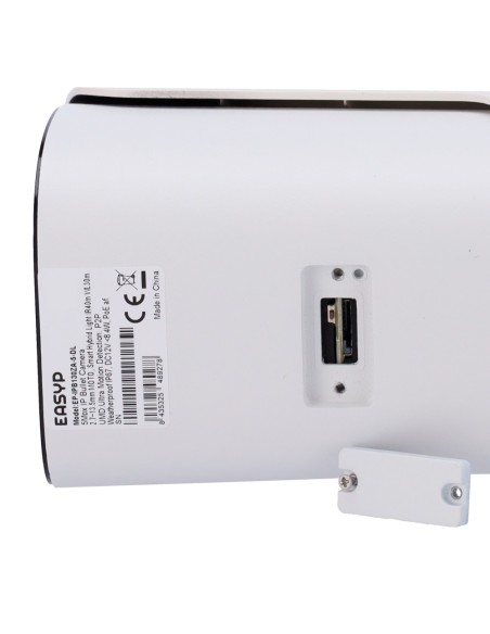 EasyP EP-IPB130ZA-5-DL Camera Bullet IP AI Easy-P - 5MP | Lente motorizada 2.7 ~ 13,5 mm - IR 50 m | Luz Branca 40 m | MIC - EUA