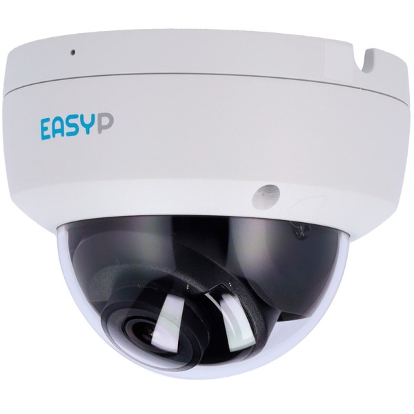 Acheter EASYP EP-IPD320A-8 Caméra dôme IP IA EASY-P - 8 MP | Objectif 2,8 mm - IR 30 m | Micro - Installation Plug & Play - IA p