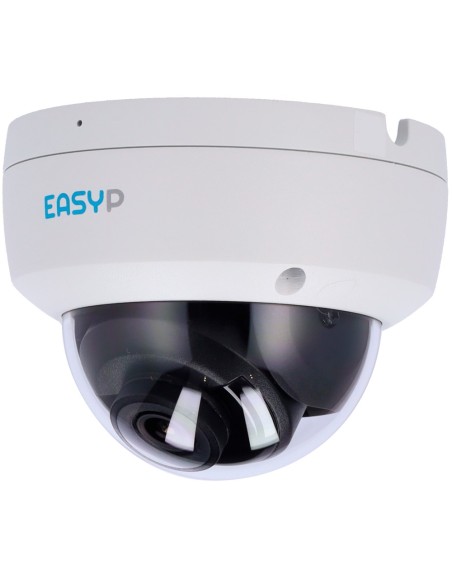EasyP EP-IPD320A-8 Camera IP Dome AI Easy-P - 8MP | Lente 2,8 mm - IR 30 m | MIC - Plug de instalação e AMP - IA por humano e