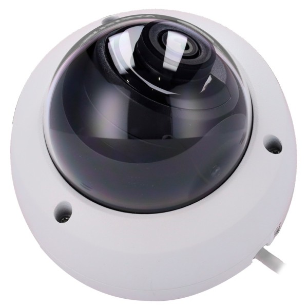 EasyP EP-IPD320A-8 Camera IP Dome AI Easy-P - 8MP | Lente 2,8 mm - IR 30 m | MIC - Plug de instalação e AMP - IA por humano e