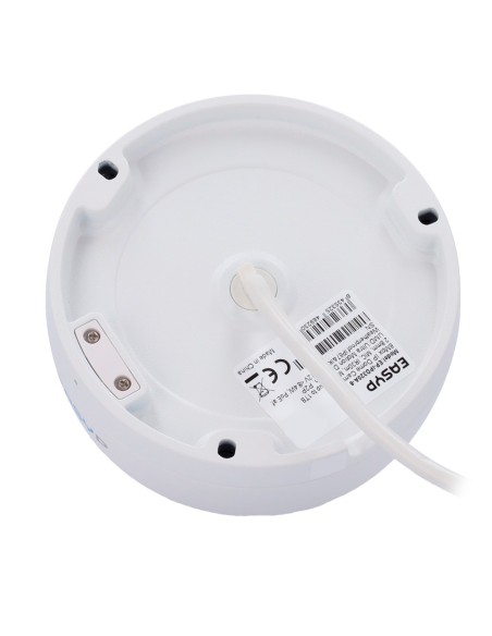 EasyP EP-IPD320A-8 Camera IP Dome AI Easy-P - 8MP | Lente 2,8 mm - IR 30 m | MIC - Plug de instalação e AMP - IA por humano e