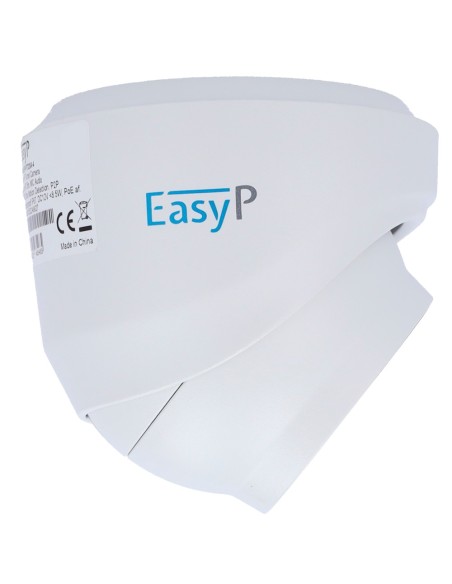 Comprar EASYP EP-IPT220A-4 Cámara Turret IP AI EASY-P - 4MP | Lente 2.8 mm - IR 25 m | Mic - Instalación Plug &amp; Play - IA po