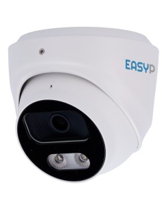 EasyP EP-IPT220A-5-DL Camera Turret IP AI Easy-P - 5MP | Lente 2,8 mm - IR 40 m | Luz branca 30 m | MIC - Plug de instalação e a
