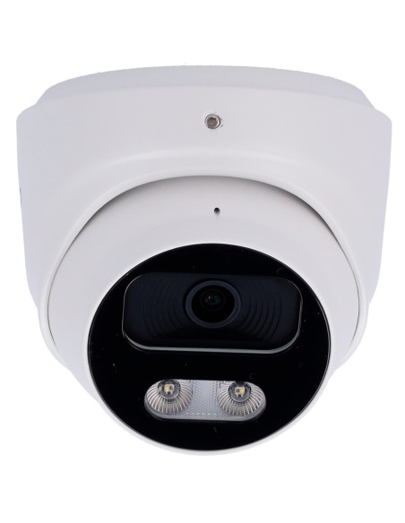 EasyP EP-IPT220A-8-DL Camera Turret IP AI Easy-P - 8MP | Lente 2,8 mm - IR 40 m | Luz branca 30 m | MIC - Plug de instalação e a