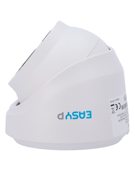 EasyP EP-IPT220A-8-DL Camera Turret IP AI Easy-P - 8MP | Lente 2,8 mm - IR 40 m | Luz branca 30 m | MIC - Plug de instalação e a