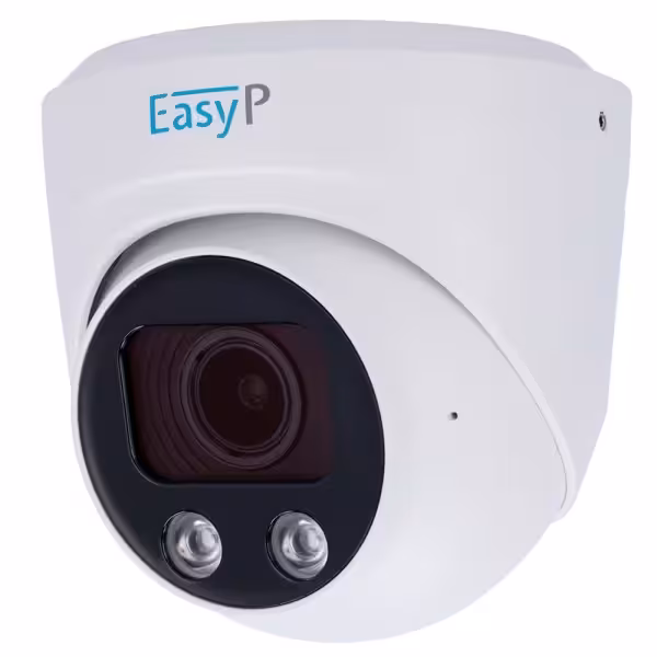 Kaufen EASYP EP-IPT230ZA-4 IP-Kamera Turret AI EASY-P – 4 MP | Motorisiertes Objektiv 2,7–13,5 mm – IR 25 m | Mikrofon – Plug-&-