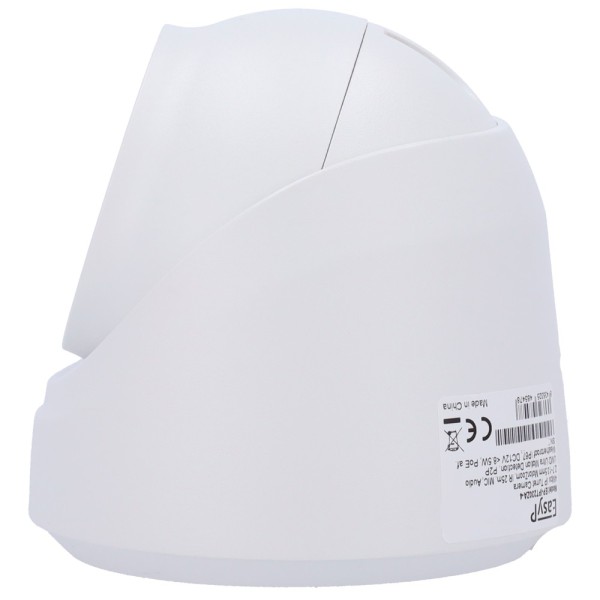 EasyP EP-IPT230ZA-4 Turret IP AI Easy-P - 4MP | Lente motorizada 2.7 ~ 13,5 mm - IR 25 m | MIC - Plug de instalação e amp pl