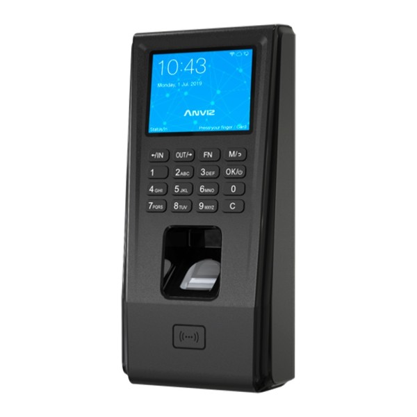 Acheter ANVIZ EP30 Contrôle d’accès et de présence - Empreinte digitale, carte EM et code PIN - 3 000 utilisateurs | 50 000 enre