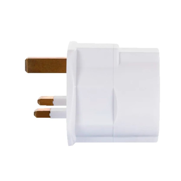 Comprar OEM EU-UK-ADAPTER Adaptador  - Enchufe Tipo F (EU) a Enchufe Tipo G (UK) - Voltaje 250V AC - Potencia Máxima 3250 W - Co
