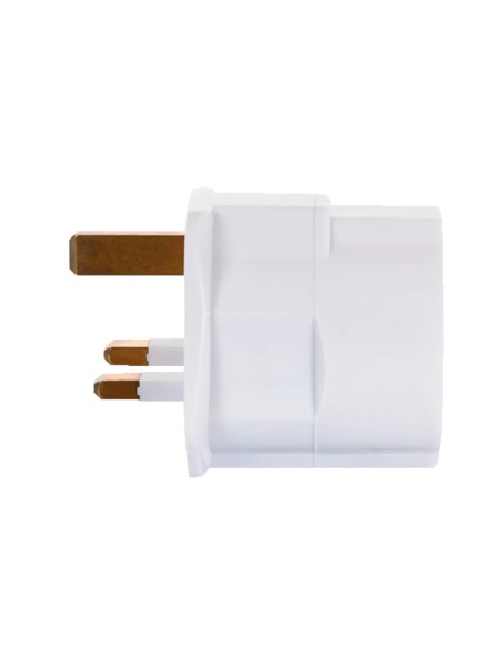 Comprar OEM EU-UK-ADAPTER Adaptador  - Enchufe Tipo F (EU) a Enchufe Tipo G (UK) - Voltaje 250V AC - Potencia Máxima 3250 W - Co