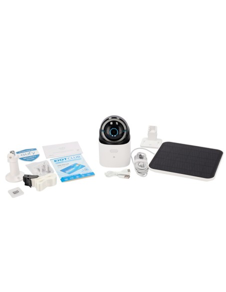 Kaufen ANKER - EUFY EUFY-4GLTECAM-S330 Kamera 4G LTE / WLAN Eufy by Anker - 4K | Vollfarb-Nachtsicht | IR 10 m | weißes LED-Lich
