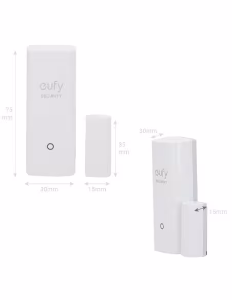 Kaufen ANKER - EUFY EUFY-ALARM-ENTRY4 Eufy by Anker Öffnungssensor – Kabellos 868 MHz – Kompatibel mit dem Flügelsystem