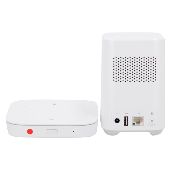 Eufy Eufy-Alarme-Kit5 Kit de Alarme por Anker - HomeBase WiFi / LAN / RF - Teclado Independente com Bateria - 2 Sensores de Aper