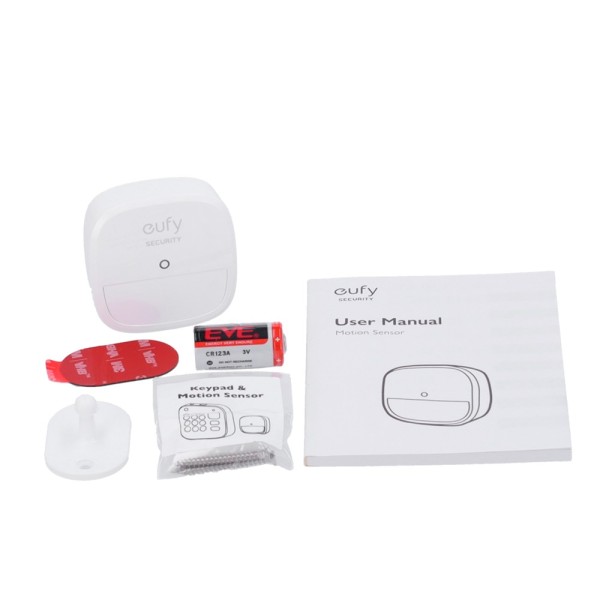 Eufy Eufy-Motion Sensor de Movimento EuFy por Anker - Wireless 868 MHz - Compatível com Sistema de Alarme de Eufy - Bot