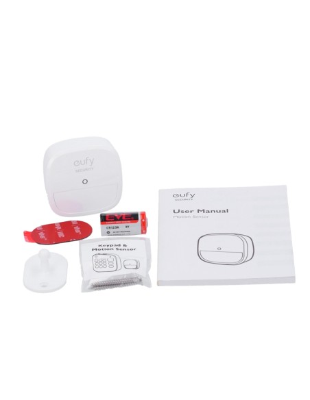 Eufy Eufy-Motion Sensor de Movimento EuFy por Anker - Wireless 868 MHz - Compatível com Sistema de Alarme de Eufy - Bot