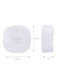 Comprar EUFY EUFY-ALARM-WATER Sensor de inundación y congelación Eufy  - Inalámbrico 868 MHz - Compatible con el sistema de ala 2