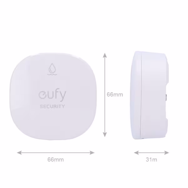 Comprar ANKER - EUFY EUFY-ALARM-WATER Sensor de inundación y congelación Eufy - Inalámbrico 868 MHz - Compatible con el sistema 