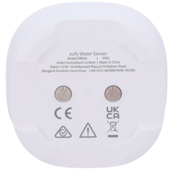 Comprar EUFY EUFY-ALARM-WATER Sensor de inundación y congelación Eufy  - Inalámbrico 868 MHz - Compatible con el sistema de ala