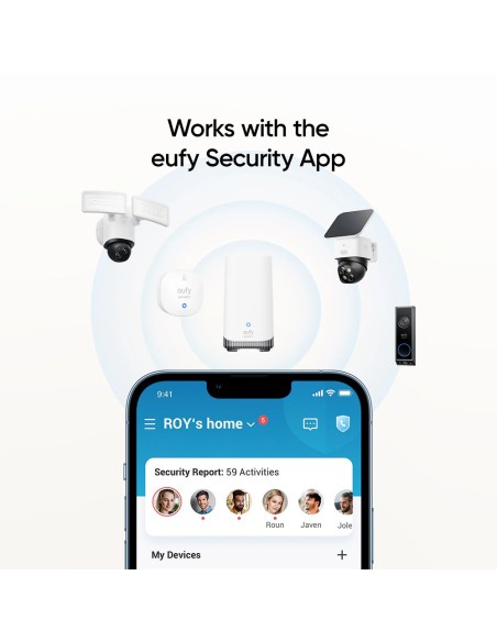 Kaufen ANKER - EUFY EUFY-ALARM-WATER Eufy Überflutungs- und Frostsensor – Kabellos 868 MHz – Kompatibel mit dem System