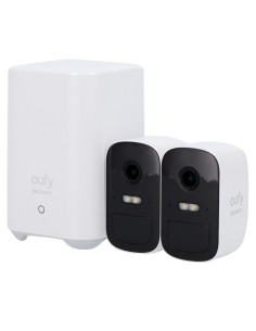 Eufy Eufy-Cam2C-S210 Kit 2 Câmeras + 1 HomeBase Eufy por Anker - 1080p / 6700 Mah / Pir + Sensor Humano - HomeBase WiFi / LAN / 