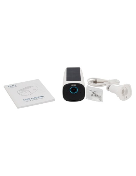 Eufy Eufy-Cam3-S330-addon 4K Câmera para HomeBase3 Eufy por Anker - 13000 mAh / sensor PIR + humano - comunicação de baixa frequ