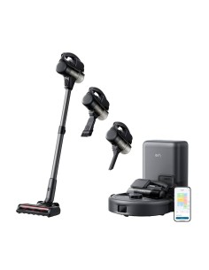 Acheter ANKER - EUFY EUFY-CLEAN-ROBOVAC-E20 Robot aspirateur Eufy E20 3-en-1 - Puissance maximale de 30 000 Pa - Base de vidange 2