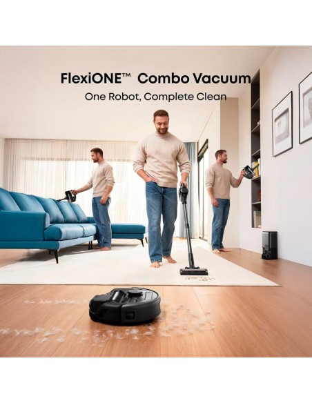 Comprar EUFY EUFY-CLEAN-ROBOVAC-E20 Robot Aspirador Eufy E20 3-en-1 - Potencia máxima de 30.000 Pa - Base de autovaciado - Limpi